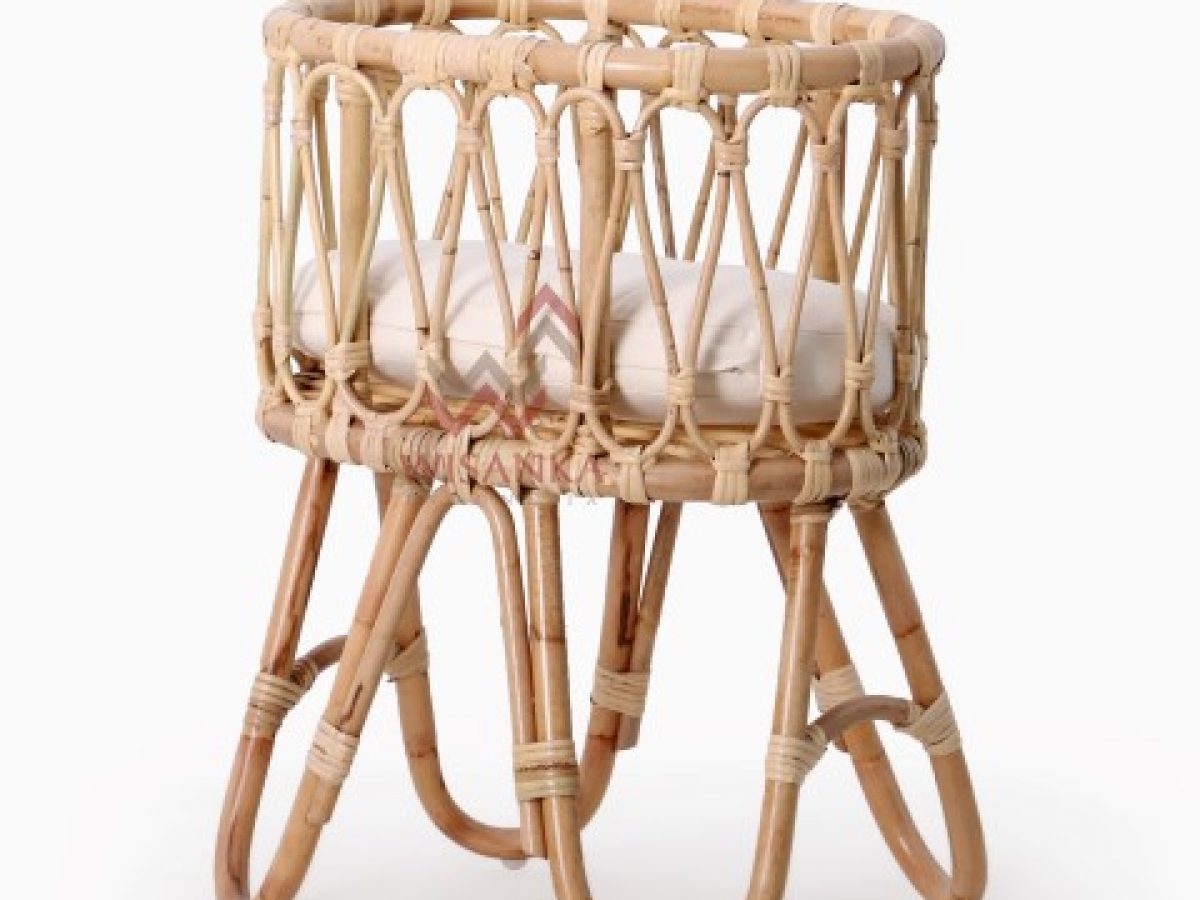 cane doll bassinet