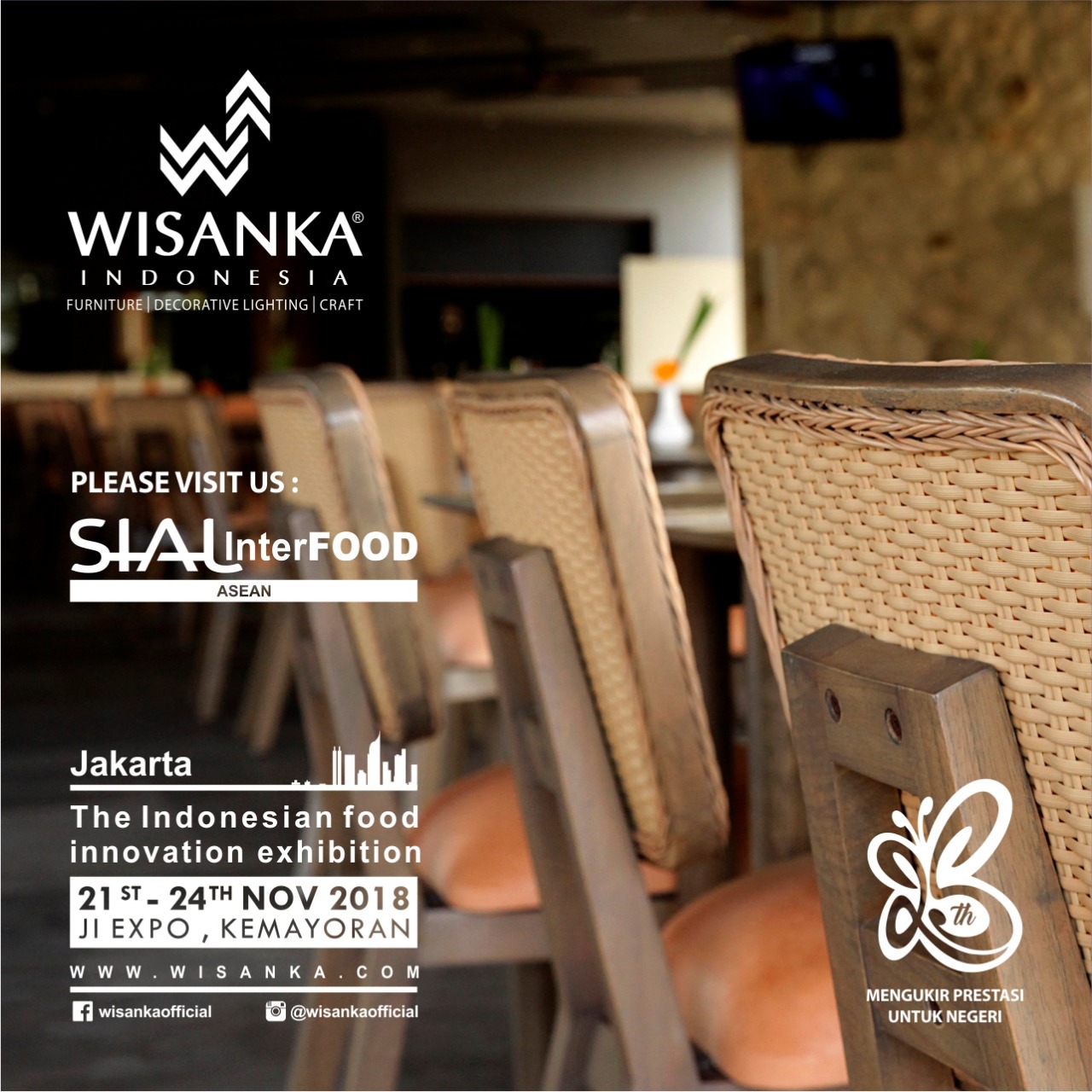 Sial InterFood Indonesia Asean 2018 Furniture Manufacturer Project