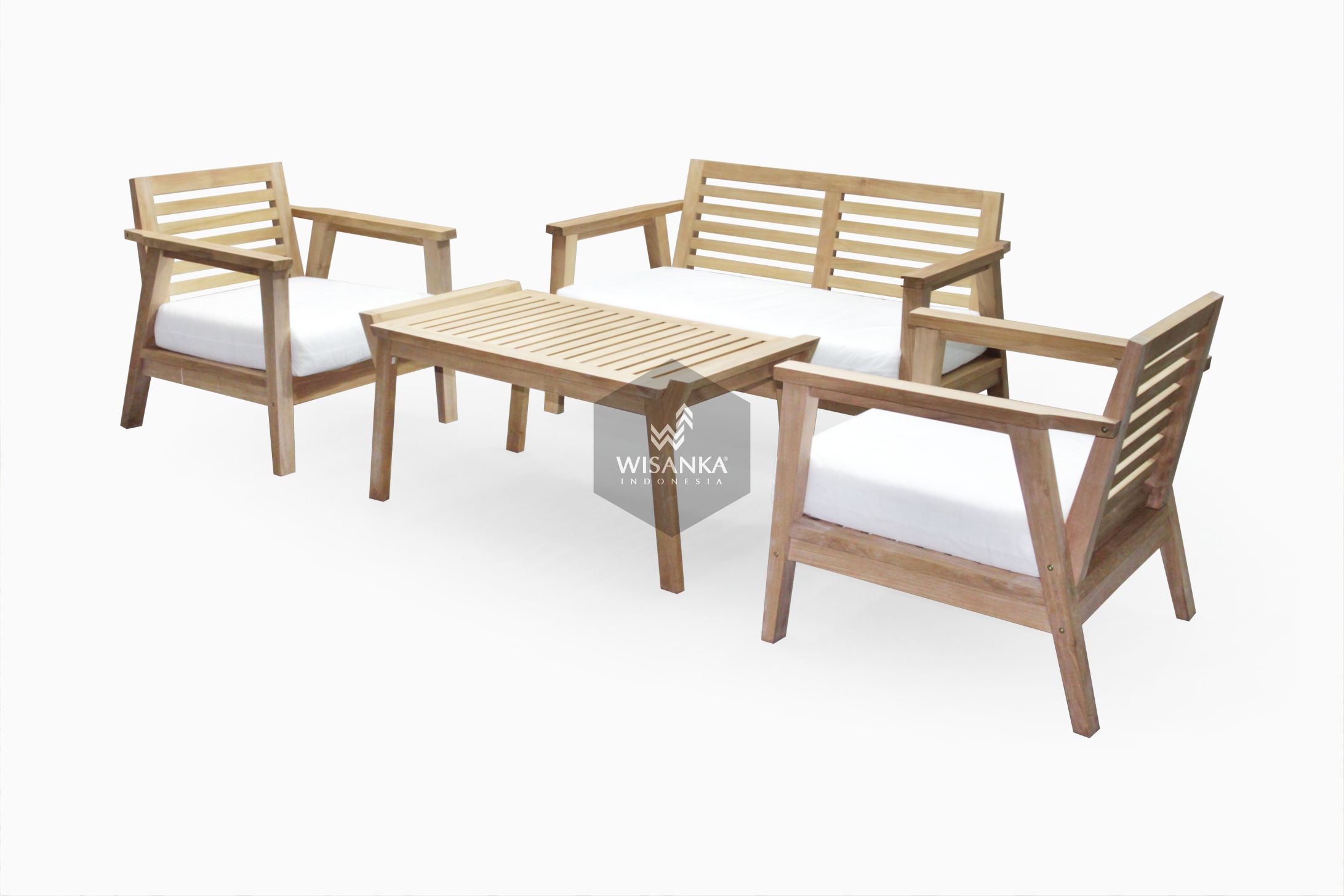 Willys Wooden Outdoor Living Set Indonesia Teak Java Furniture